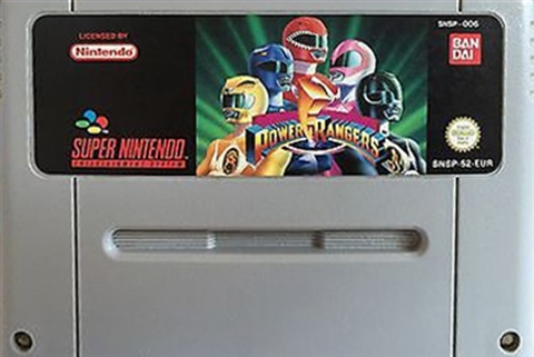Power Rangers【中古・SFC欧州版】 POWER RANGERS Wild Force & In Space / SUPER SENTAI Gao